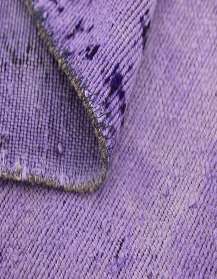 Detail image of 3' 7 x 4' 3  Hand Knotted Ultra Vintage Persian Wool Square Rug