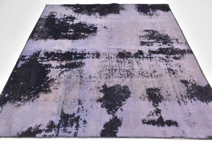 Detail image of 5' 10 x 6' 8 Hand Knotted Ultra Vintage Persian Wool Square Rug