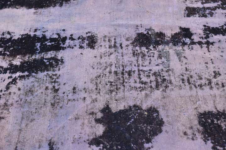 5' 10 x 6' 8 Hand Knotted Ultra Vintage Persian Wool Square Rug