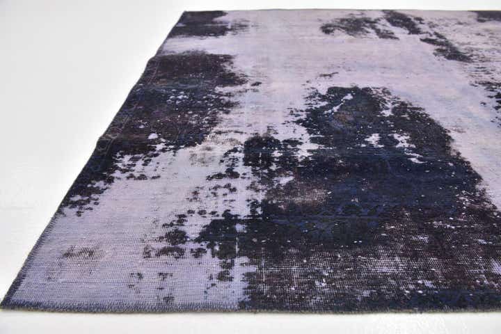 5' 10 x 6' 8 Hand Knotted Ultra Vintage Persian Wool Square Rug