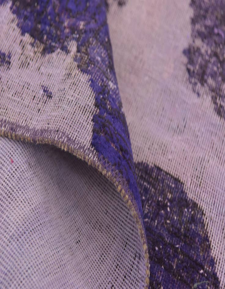 Detail image of 4' 6 x 4' 8  Hand Knotted Ultra Vintage Persian Wool Square Rug