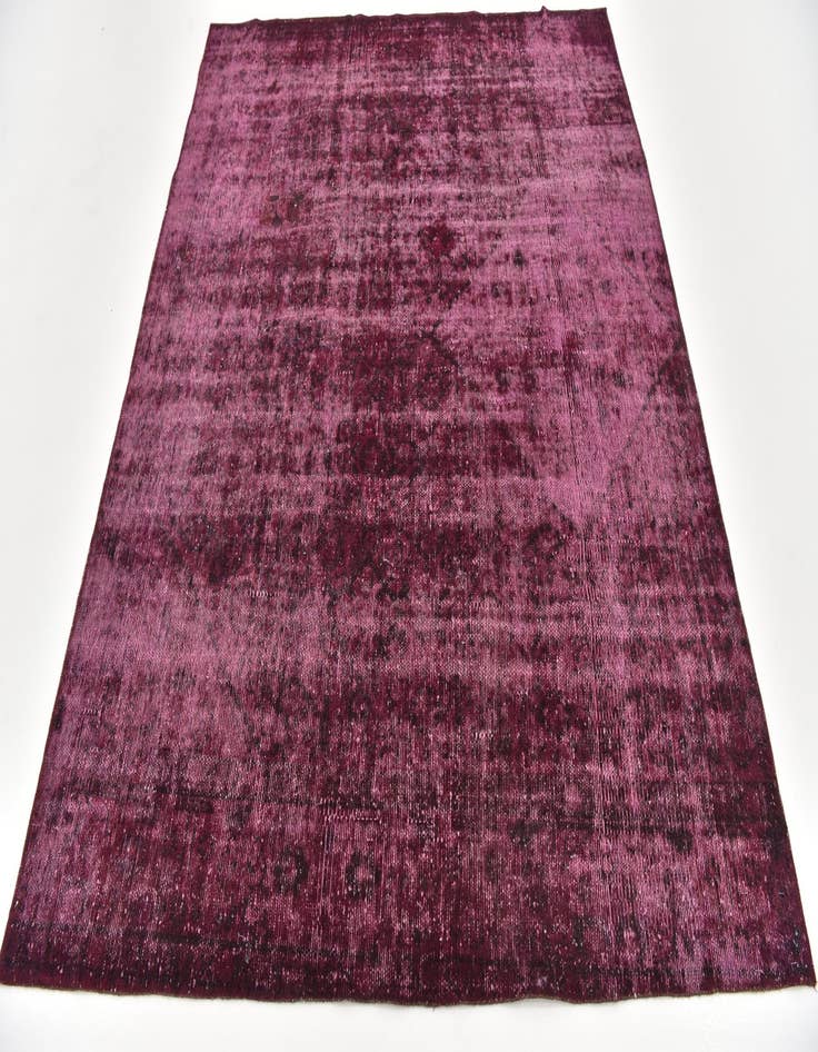 Detail image of 6' x 7'  Hand Knotted Ultra Vintage Persian Wool Square Rug