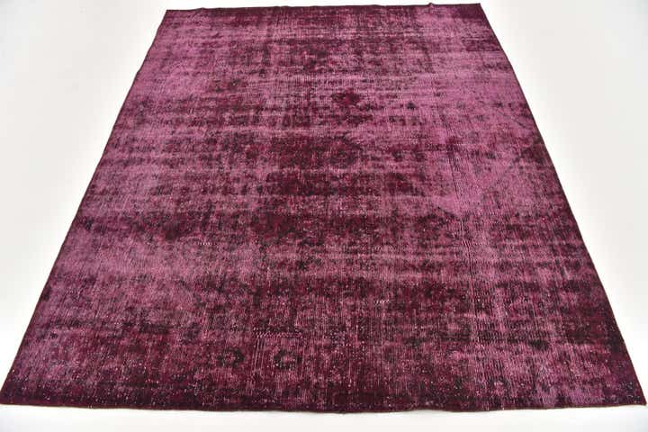6' x 7' Hand Knotted Ultra Vintage Persian Wool Square Rug