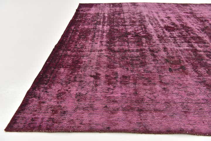 6' x 7' Hand Knotted Ultra Vintage Persian Wool Square Rug