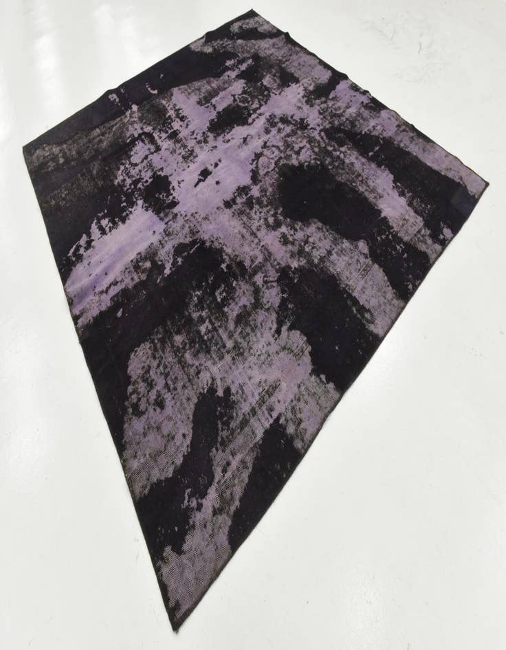 Detail image of 8' 3 x 9'  Hand Knotted Ultra Vintage Persian Wool Square Rug