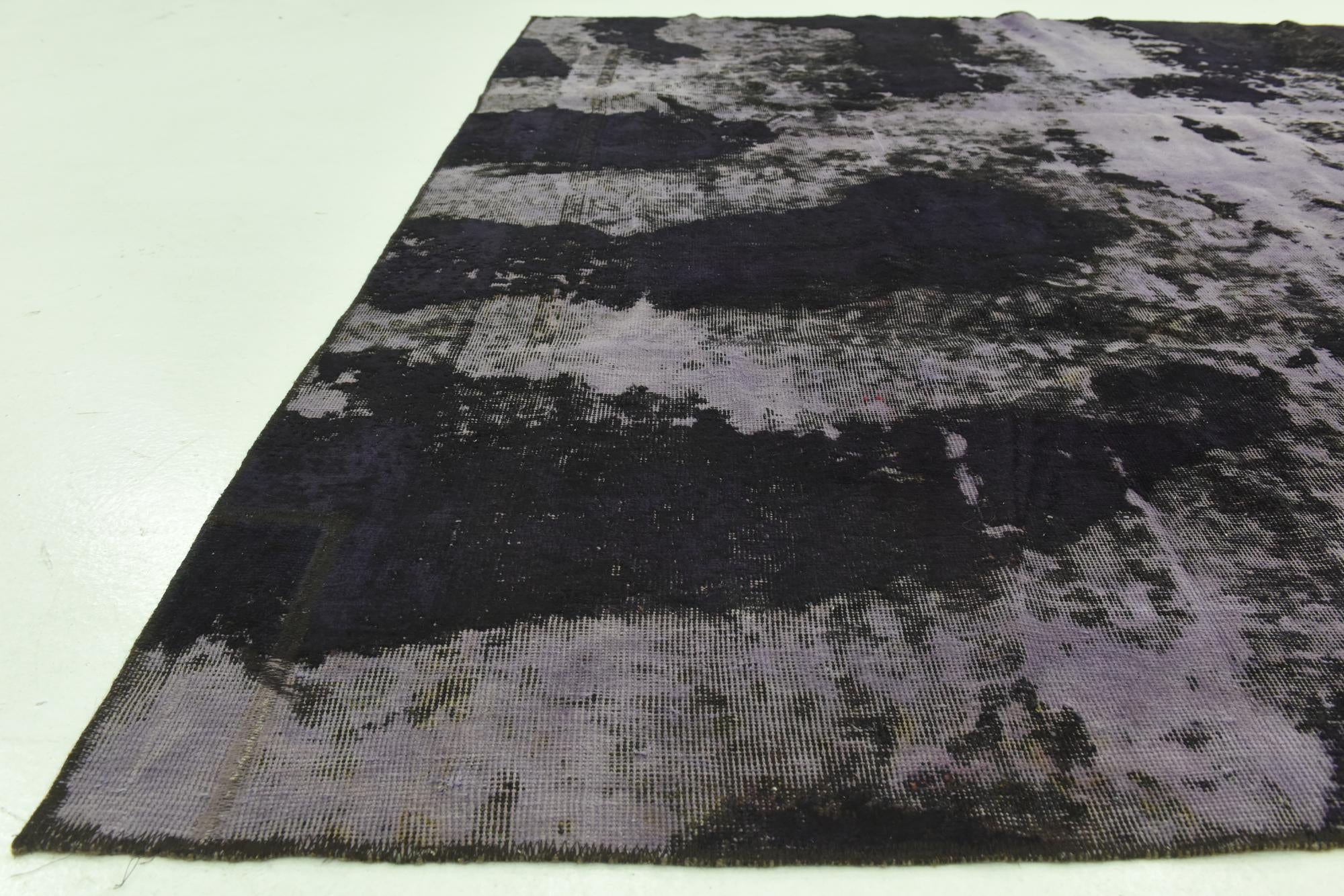 8' 3 x 9' Hand Knotted Ultra Vintage Persian Wool Square Rug