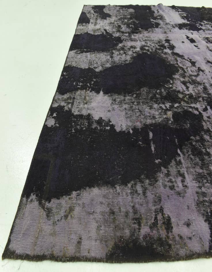 Detail image of 8' 3 x 9'  Hand Knotted Ultra Vintage Persian Wool Square Rug