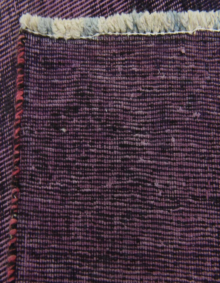 Detail image of 9' x 9' 3  Hand Knotted Ultra Vintage Persian Wool Square Rug