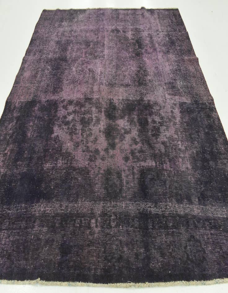 Detail image of 9' x 9' 3  Hand Knotted Ultra Vintage Persian Wool Square Rug