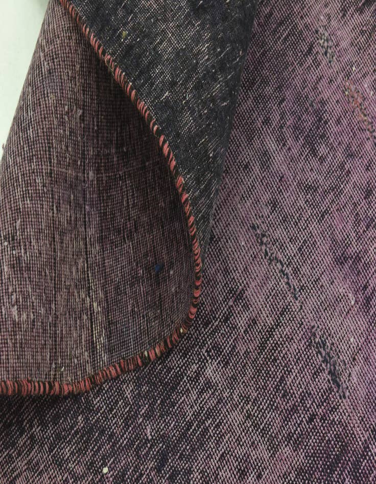 Detail image of 9' x 9' 3  Hand Knotted Ultra Vintage Persian Wool Square Rug