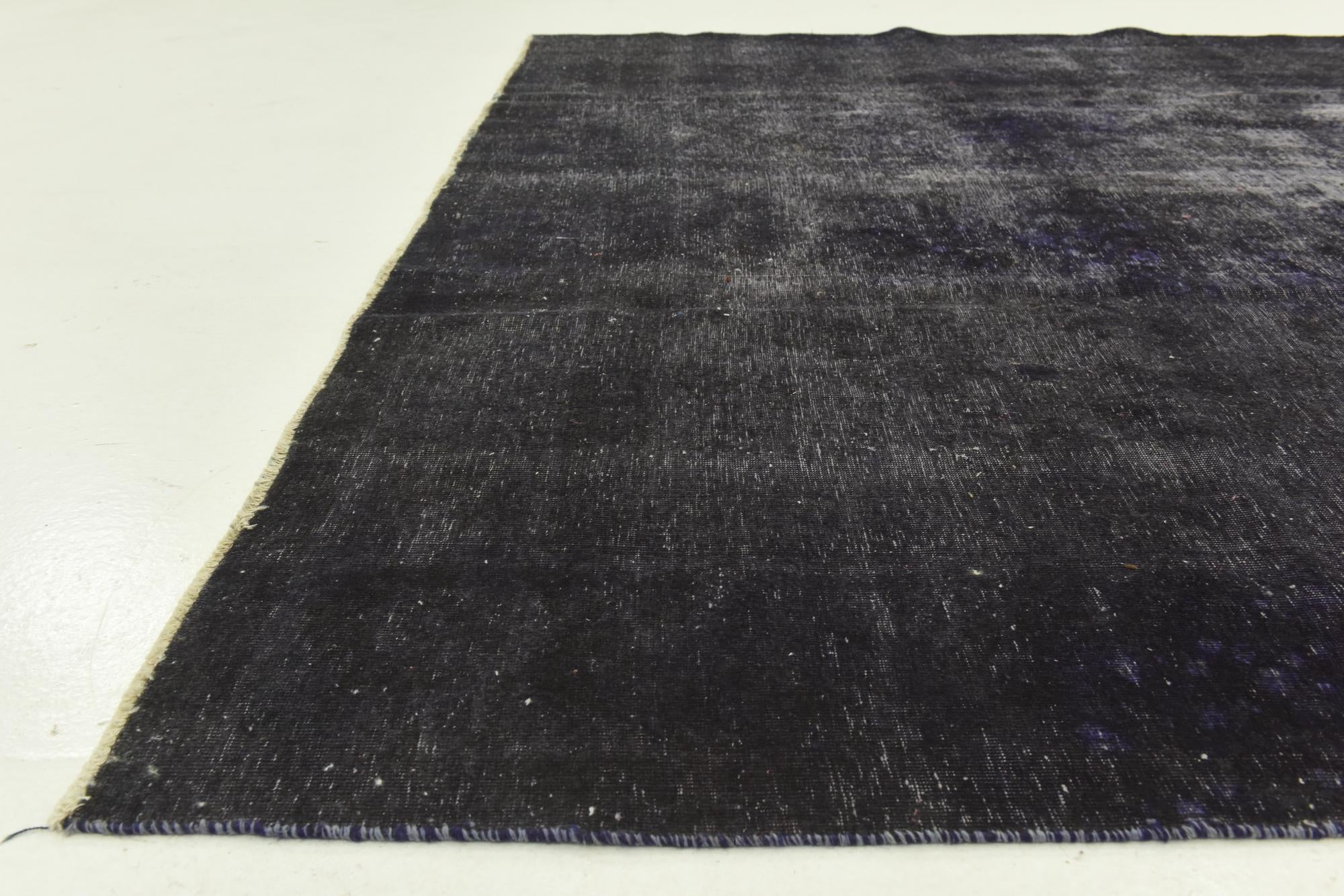8' x 9' Hand Knotted Ultra Vintage Persian Wool Square Rug