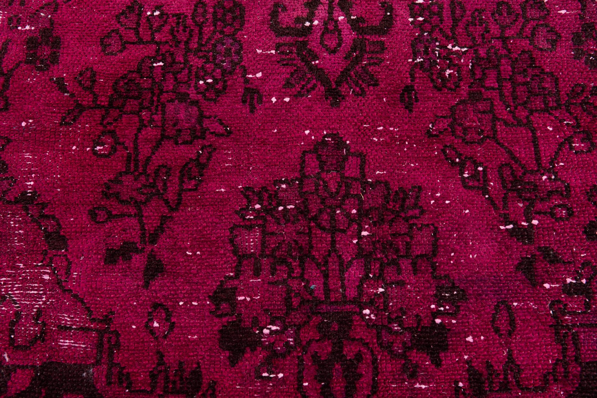 5' 5 x 5' 10 Hand Knotted Ultra Vintage Persian Wool Square Rug