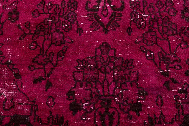 5' 5 x 5' 10 Hand Knotted Ultra Vintage Persian Wool Square Rug