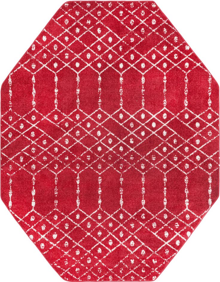 Detail image of 7' 10 x 7' 10 Paxon Trellis Octagon Rug