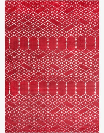 Raspberry Pink Paxon Trellis Rug
