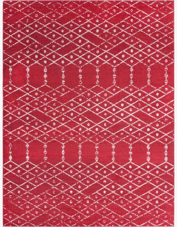 Raspberry Pink Paxon Trellis Rug