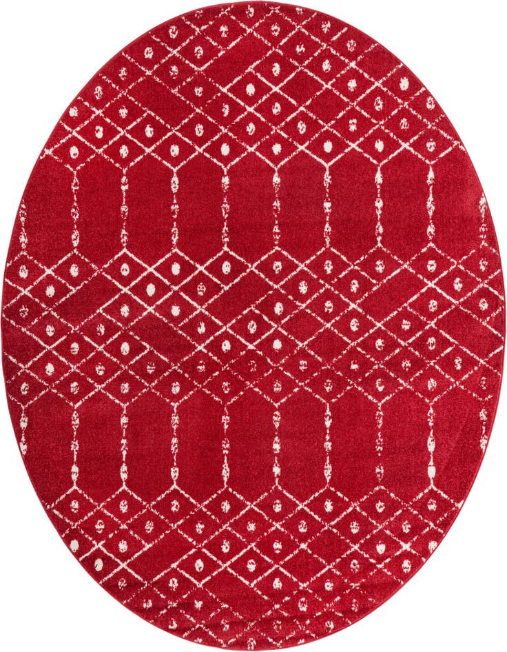 Detail image of 7' 10 x 7' 10 Paxon Trellis Round Rug