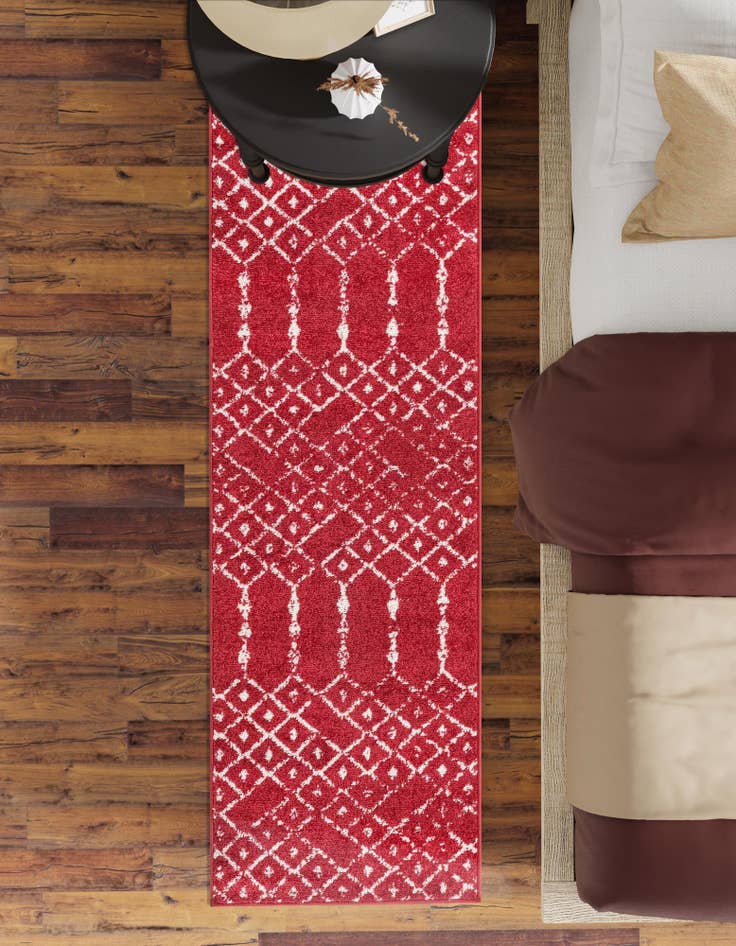 Detail image of 2' x 8' Paxon Trellis Runner Rug