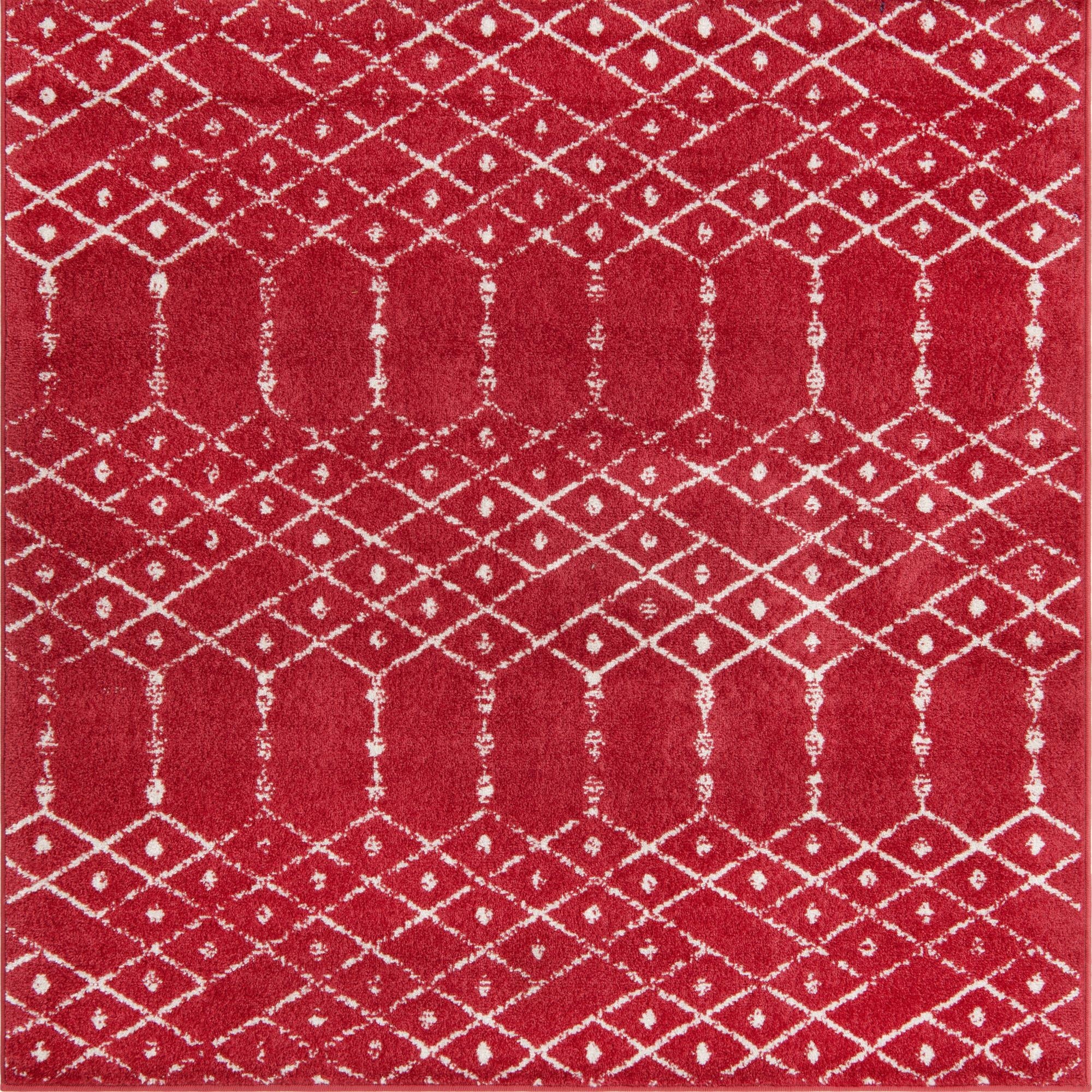 Primary image 160cm x 160cm Paxon Trellis Square Rug