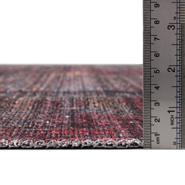 Detail image of 5' 3 x 5' 3 Washable Mangata Round Rug