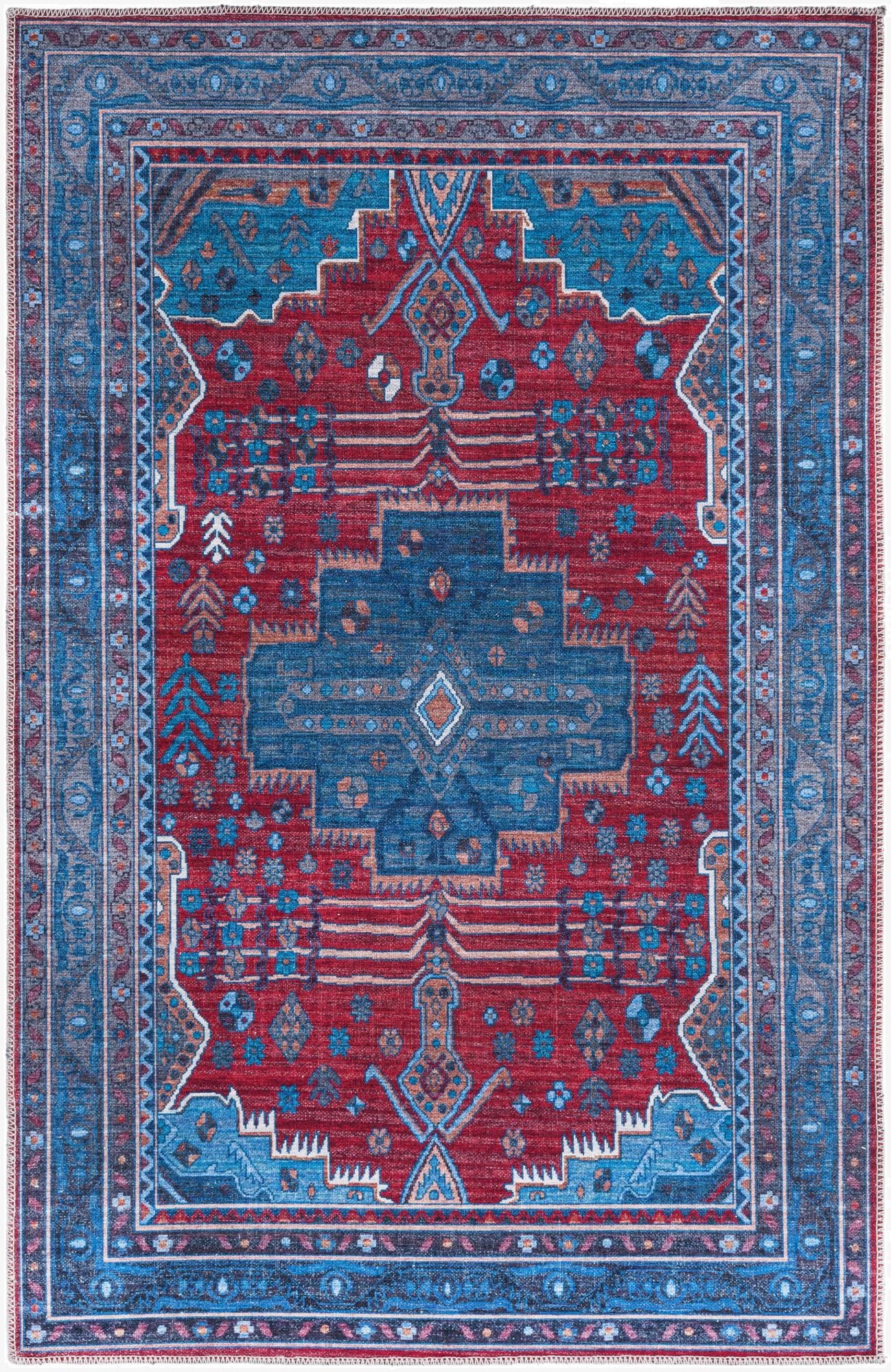 Primary image 4' x 6'  Washable Mangata Rug