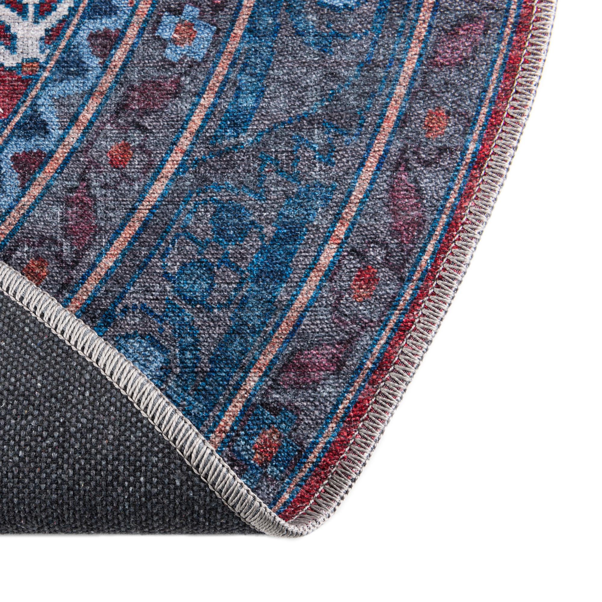 7' 3 x 7' 3 Washable Mangata Round Rug