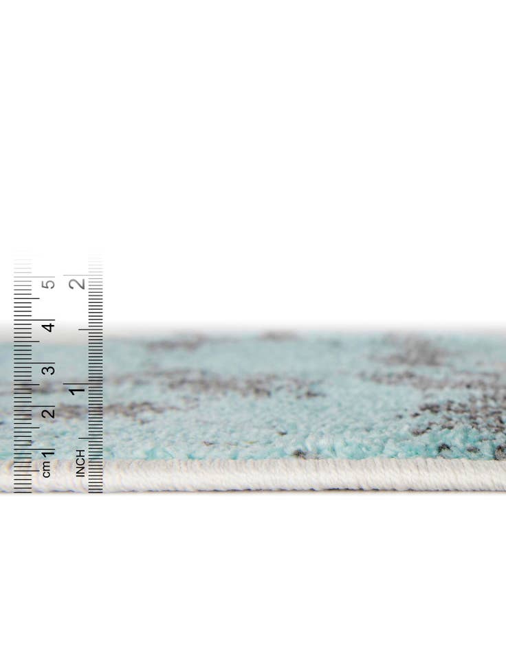 Detail image of 3' 3 x 3' 3 American Flag Whimsy Kids Round Rug