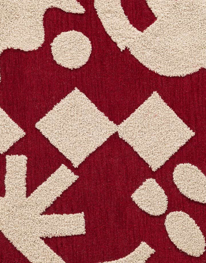 5' 1 x 8' Handtufted Wool Rug