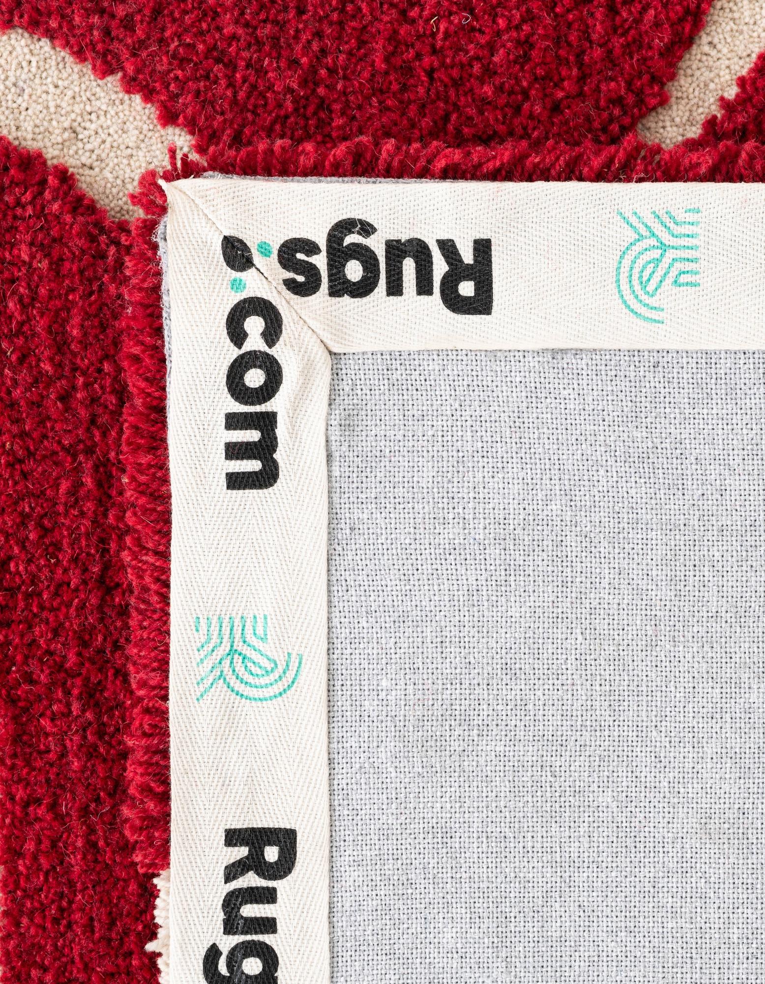 3' 3 x 5' 3 Handtufted Wool Rug