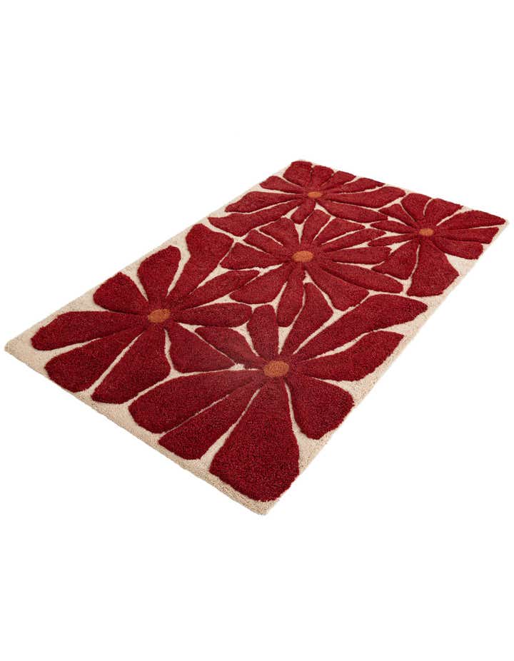 3' 3 x 5' 3 Handtufted Wool Rug
