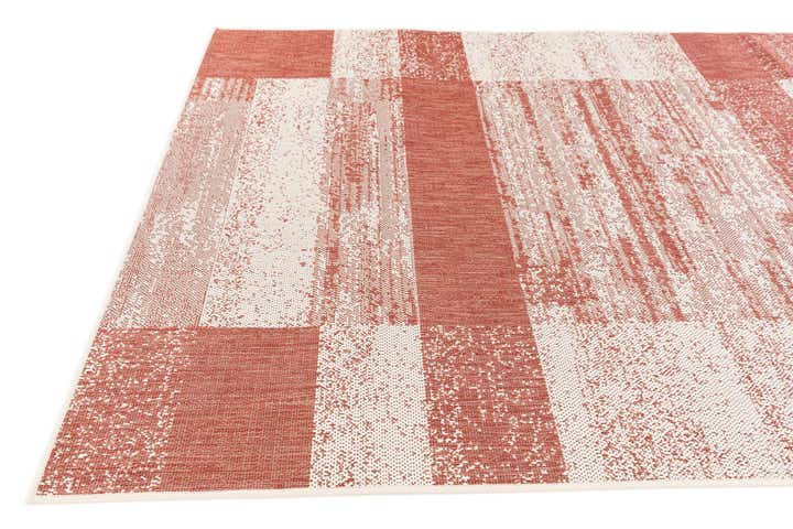 5' 3 x 7' 7 Easy-Clean Modern Indoor / Outdoor Rug