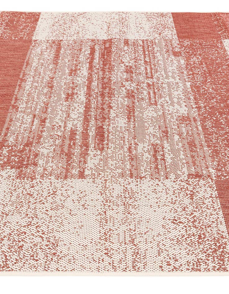 Detail image of 5' 3 x 7' 7 Easy-Clean Modern Indoor / Outdoor Rug