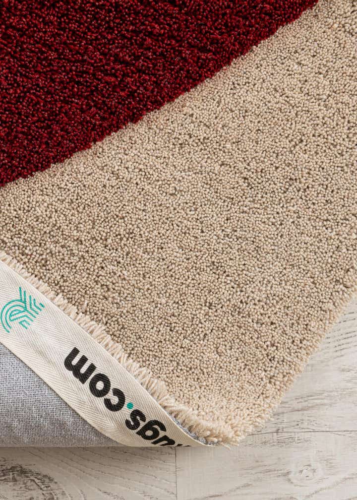 4' 1 x 4' 1 Handtufted Wool Round Rug