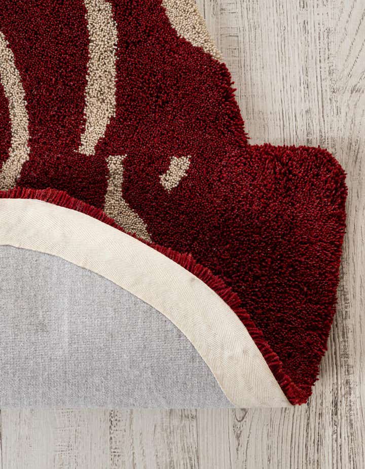 3' 3 x 3' 3 Handtufted Wool Round Rug