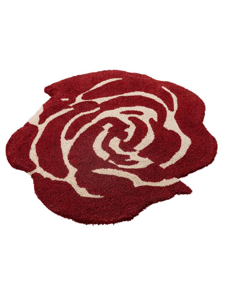 3' 3 x 3' 3 Handtufted Wool Round Rug