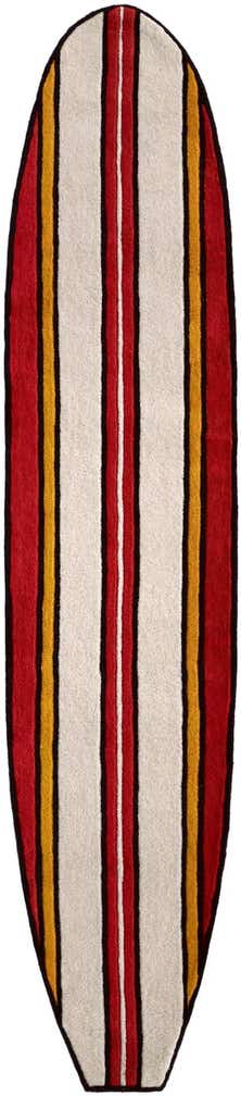 2' x 9' Hand Tufted Wool Runner Rug