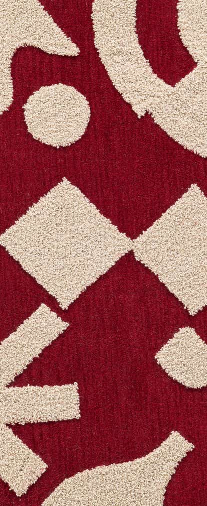 2' x 6' 1 Handtufted Wool Runner Rug