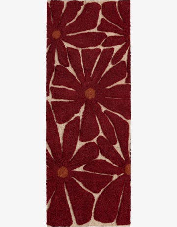 2' x 8' Handtufted Wool Runner Rug