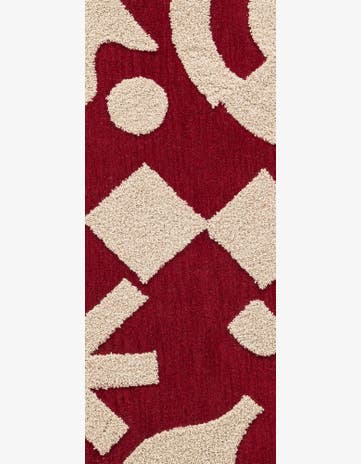 2' x 6' 1 Handtufted Wool Runner Rug
