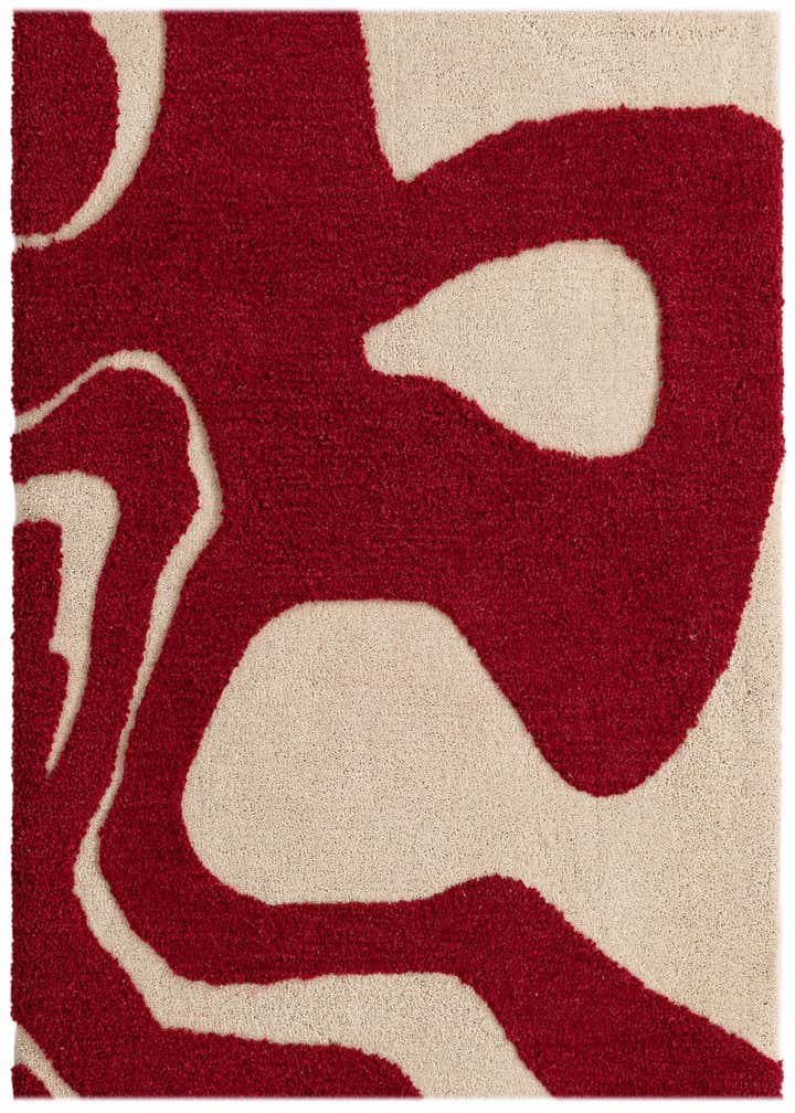 5' 1 x 5' 1 Handtufted Wool Square Rug