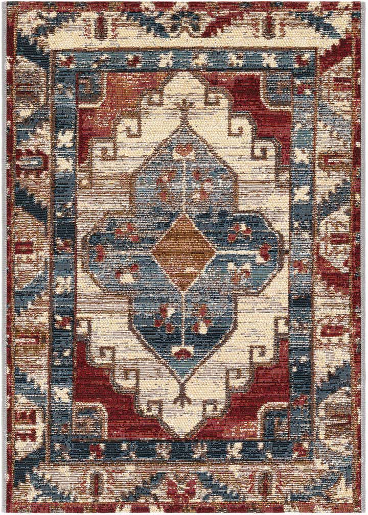 2' x 3' Easy-Clean Traditional Indoor / Outdoor Rug