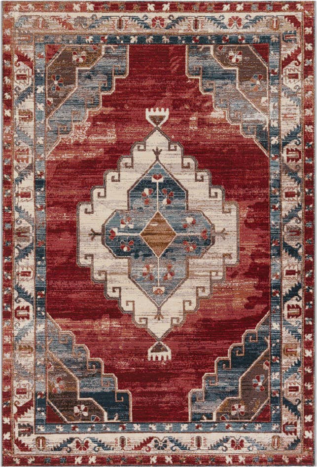 Detail image of 6' x 9' Easy-Clean Traditional Indoor / Outdoor Rug