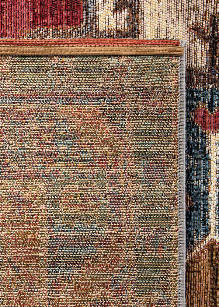 2' 7 x 12' Easy-Clean Traditional Indoor / Outdoor Runner Rug