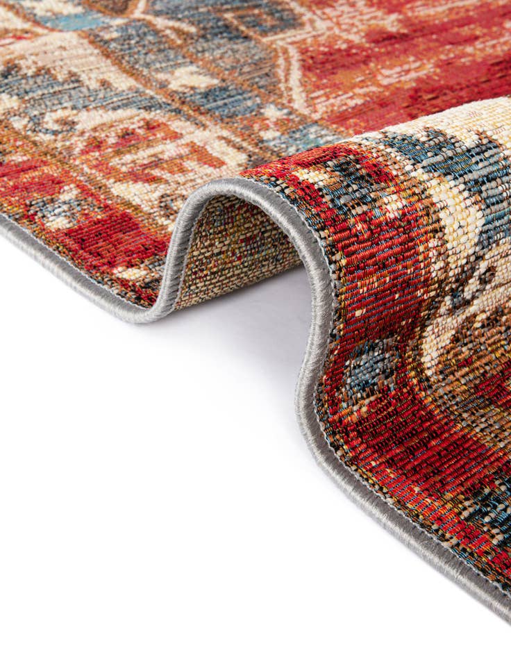 Detail image of 2' x 5'  Washable Traditional Indoor / Outdoor Runner Rug