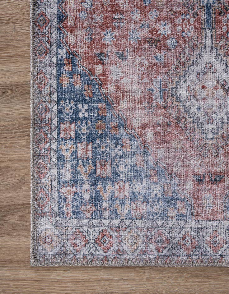 Detail image of 2' x 6' Washable Yara Runner Rug