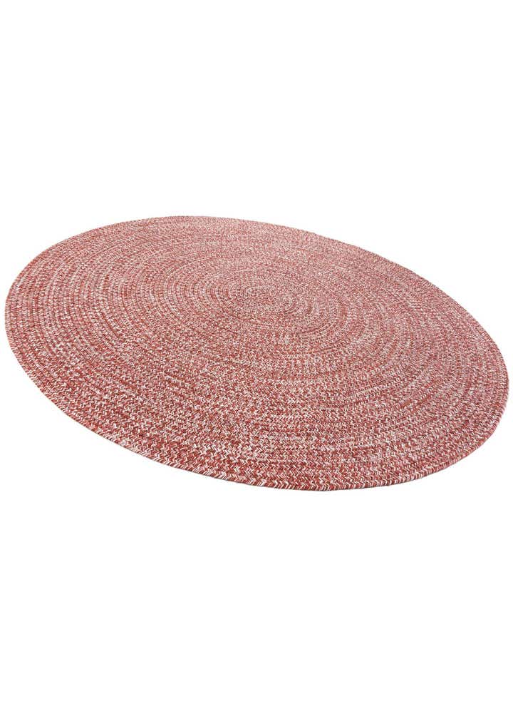6' x 6' Easy-Clean Eco Verse Washable Indoor / Outdoor Round Rug