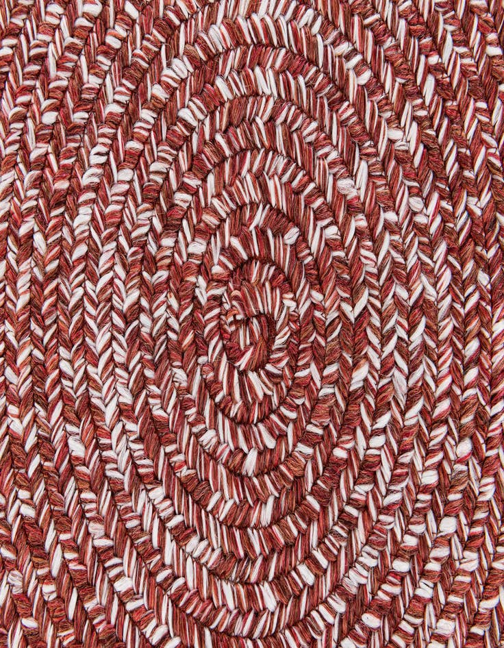 Detail image of 6' x 6'  Hand Woven Eco Verse   Washable Indoor / Outdoor Round Rug