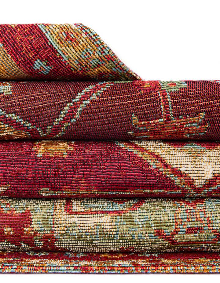 2' 7 x 10' Easy-Clean Traditional Indoor / Outdoor Runner Rug