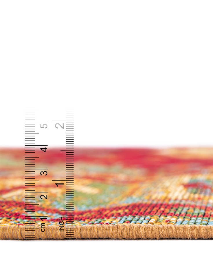 Detail image of 2' x 5'  Washable Traditional Indoor / Outdoor Runner Rug