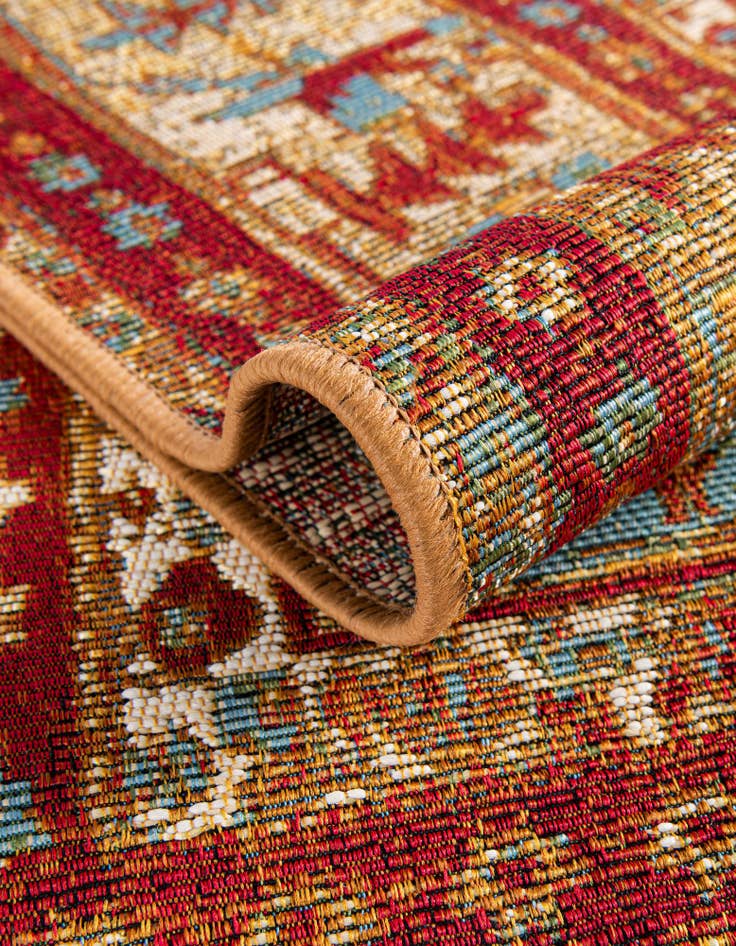 Detail image of 2' x 5'  Washable Traditional Indoor / Outdoor Runner Rug